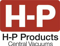 Logo for H-P Products Central Vacuums