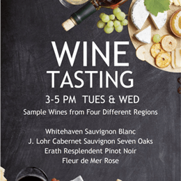 Image for the booth event - Wine Tasting