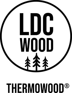 Logo for LDCwood ThermoWood®