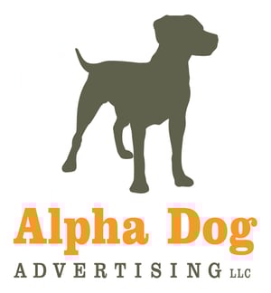 Logo for Alpha Dog Advertising