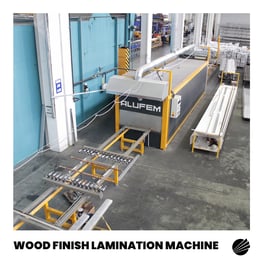 Wood Finish Lamination Machine