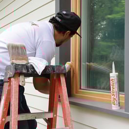 Big Stretch - Won’t Crack…It Just Stretches. Big Stretch is a high-quality, professional-grade elastomeric sealant that is specifically designed for use in a wide range of residential building and remodeling applications.