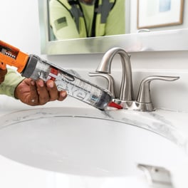 Lexel - The Tough Elastic Sealant For Every Job. Lexel is the Tough Elastic Sealant for Every Job. Super-elastic. Superior adhesion. Paintable. It seals around anything: tubs and shower stalls, sinks and countertops, window frames and door frames, PVC, and metal drain pipes.