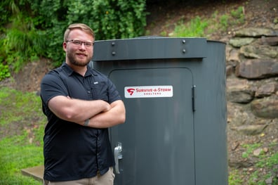 TwisterPod Max Tornado Shelter