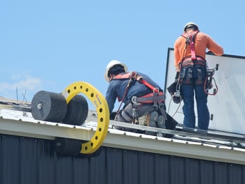 Eveook Fall Protection System works on most all roof types