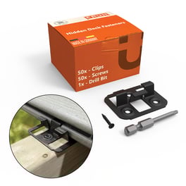 Hidden Deck Fasteners