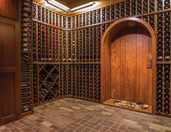 Custom Designed Wine Cellars
