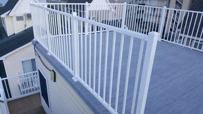 Vinyl Deck Membrane on Balcony