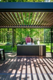 Camargue Louvered Roof