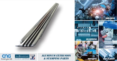 Customized Compound Aluminum Extrusion Parts