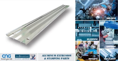 Customized Compound Aluminum Extrusion Parts
