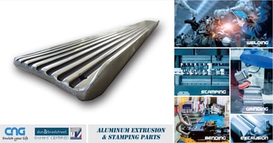 Customized Compound Aluminum Extrusion Parts