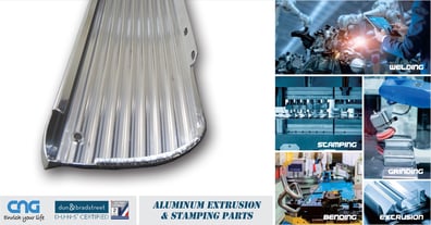 Customized Compound Aluminum Extrusion Parts