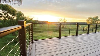 Aluminum AFCO-Rail Series 375 Black Tex 