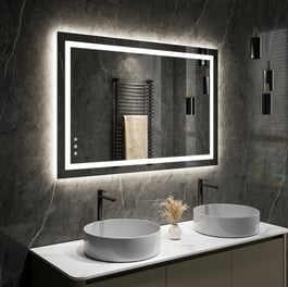 LED bathroom mirror