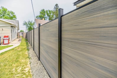 wpc fence panel