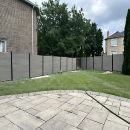 wpc fence panel