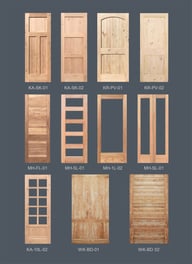 louvers, bifolds, barn doors