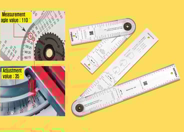 Miter saw protractor