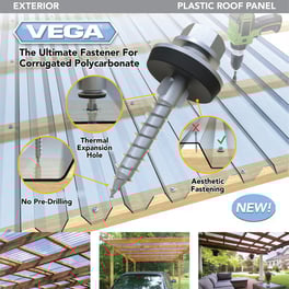 NEW!! VEGA™ For Corrugated Plastic Roofing