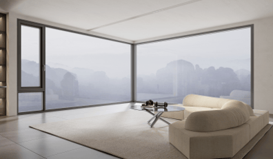 Aluminum windows