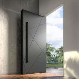 Iron Pivot door