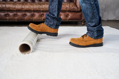 Zone Coated Carpet Film