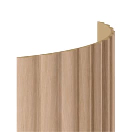Fluted flexible wall panels