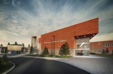 École Secondaire du Sommet_Architecture49_Canada