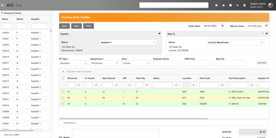 Bolt Purchase Order