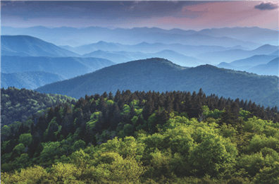 The Great Smoky Mountains of East Tennessee