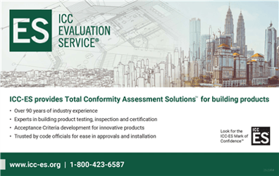 ICC-ES Total Conformity Assessment Solutions