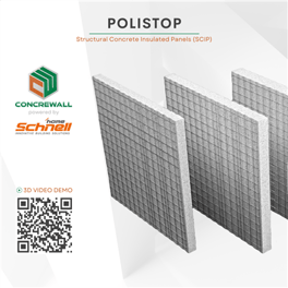 Concrewall Polistop Panel - 3D Video Demo