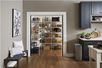 Rubbermaid's Ventilated Wire Shelving System