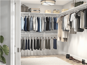 Rubbermaid Rapid Shelf Closet System