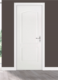 Wood-grain-surface-doors