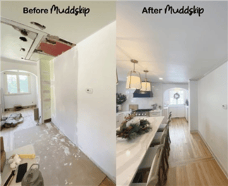 Muddskip Demo Before and After 