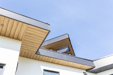 Quick Click 6in Shadowline Soffit - Barrel Oak