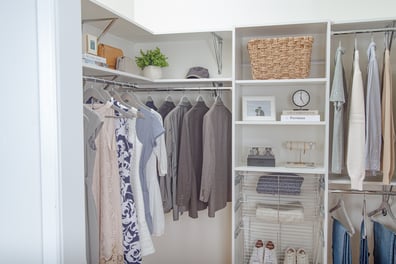 VUE - Refined Fixed Wood Shelving