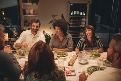Dinner Party with the Perfect Wine Fridge