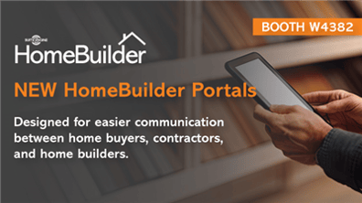 New HomeBuilder Portals