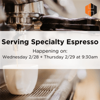 Image for the booth event - Specialty Espresso Service