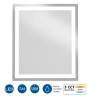 Image for Captarent Illuminated Integrated LED Mirror