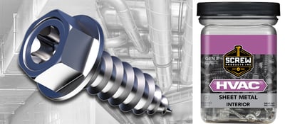 Image for Combo Drive Self Tapping HVAC Sheet Metal Screw