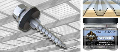 Image for VEGA Plastic Roofing Screws