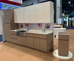 Image for slab door cabinet