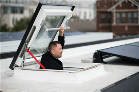 Flat Roof Access skylight DRF