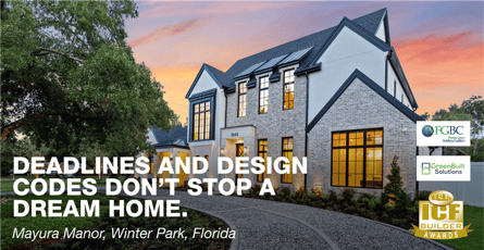 Florida Green Building Coaliton’s Platinum certification and scored a negative 22 on the HERS Rating Index