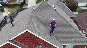Ballantyne Gear Eveook Fall Protection System for Residential Style Sloped Roofs