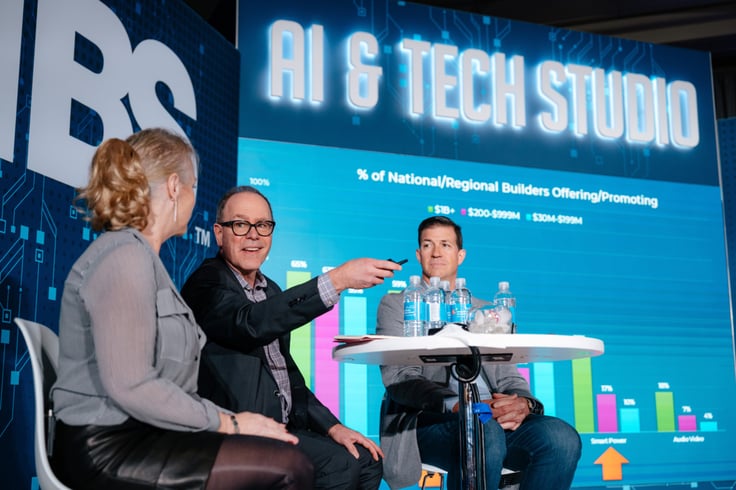 speakers on stage